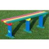 Recycled Plastic Backless Bench - 6