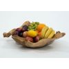 Reclaimed Teak Leaf Fruit/Display Bowl - 4