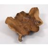 Reclaimed Teak Leaf Fruit/Display Bowl - 5