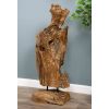 Reclaimed Teak Root Sculpture - 3 Sizes - 0