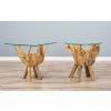 Reclaimed Teak Root Square Side Table - 6