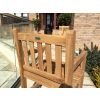 Traditional Teak Garden Armchairs and Coffee Table Set - 5