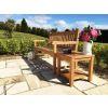 Richmond Teak Garden Bench & Teak Coffee Table Set - 2