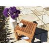 Teak Square Coffee Table with Shelf - 2