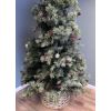 Natural Wicker Christmas Tree Skirt  - 4