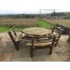 Octagonal Picnic Bench - With Backrest - 0