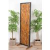 Urban Fusion Reclaimed Teak Room Divider Sculpture - 0