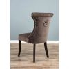1.5m Java Root Dining Table with 6 Velveteen Ring Back Dining Chairs - 15