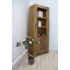 Reclaimed Elm Tall Display Cabinet - 2