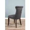 1.5m Java Root Dining Table with 6 Velveteen Ring Back Dining Chairs - 20