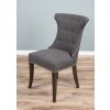 1.5m Java Root Dining Table with 6 Velveteen Ring Back Dining Chairs - 19