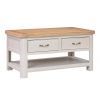 Eden Coffee Table with Drawer & Shelf - 2