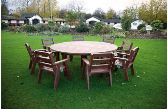 6 seat garden table and chairs sets, Teak Garden Set - Sustainable