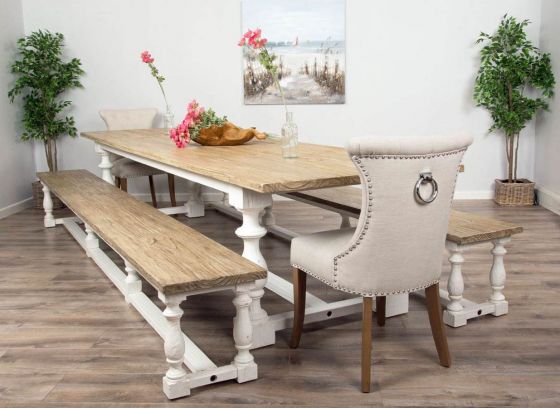 Reclaimed Wood Furniture Sustainable Reclaimed Wood Furniture Sustainable, Picnic Bench Style Dining Room Table And Chairs