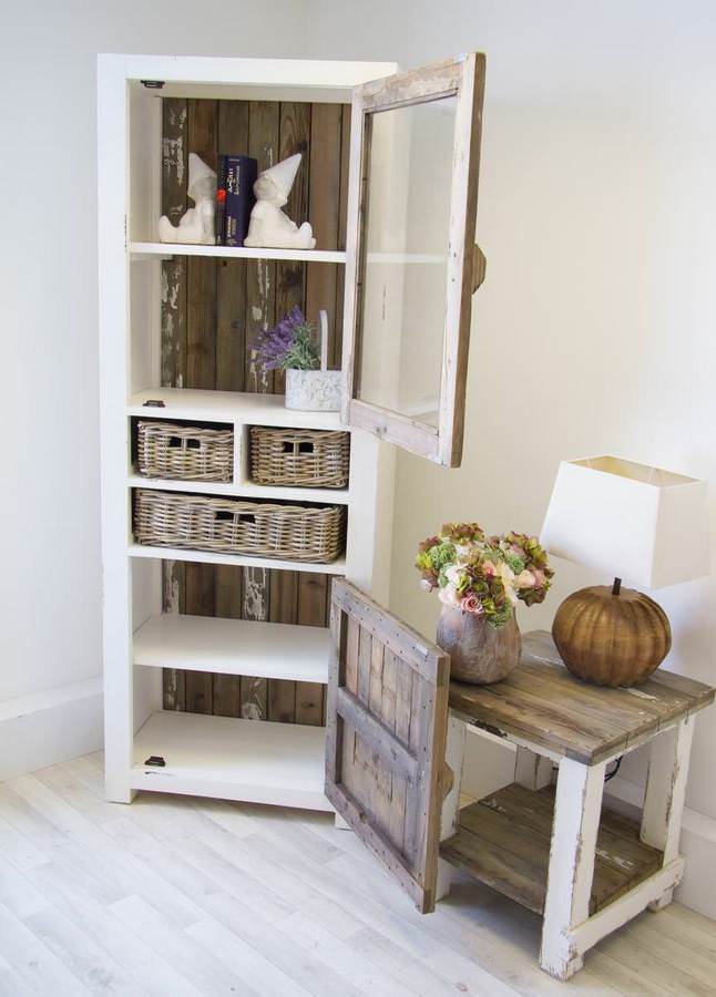 Farmhouse store tall cabinet