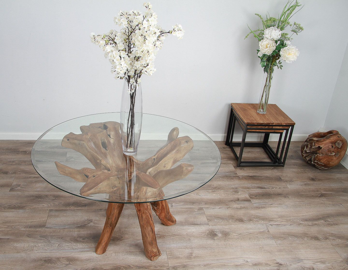 Wood roots table cheap