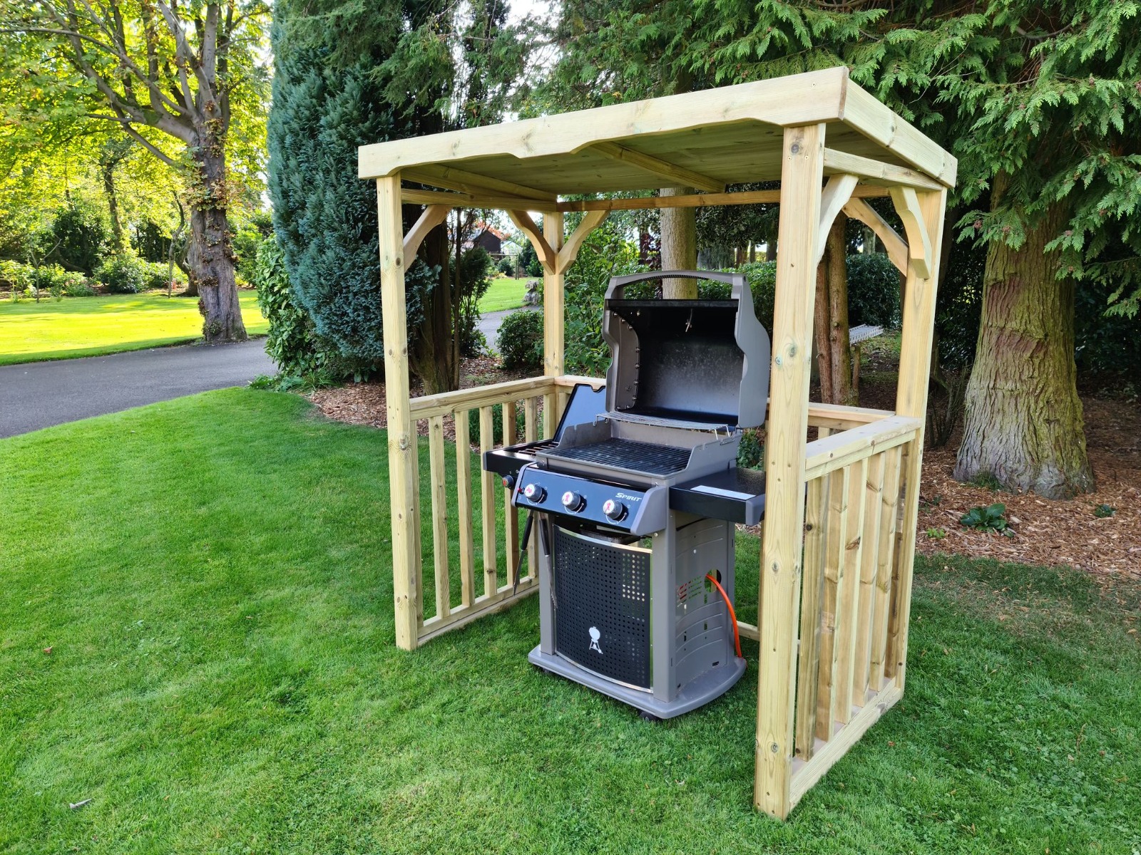Diy bbq shelter clearance