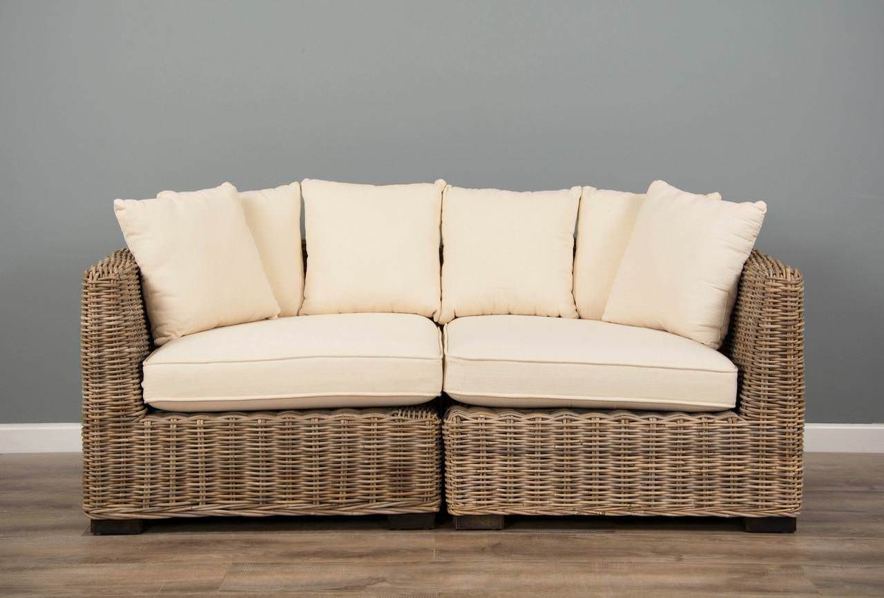 Wicker rattan new arrivals sectional