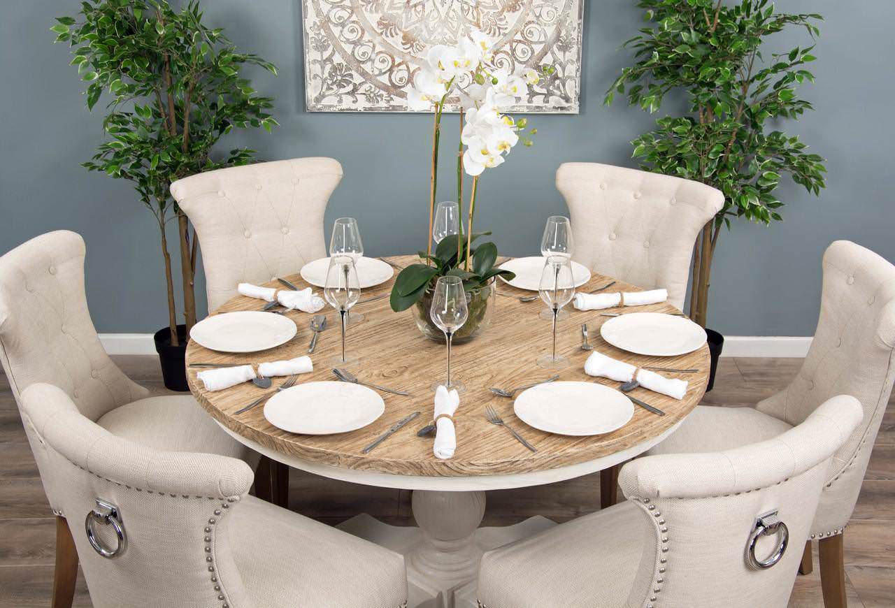 Pedestal dining room table sets deals