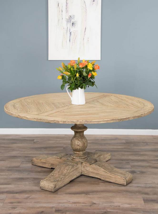 1.6 m round shop dining table