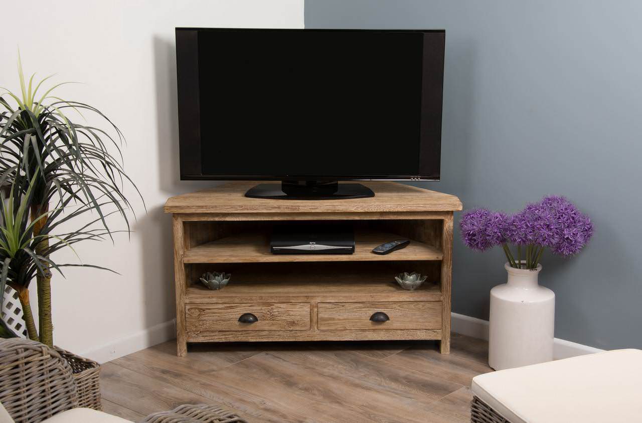 Corner tv online cabinet white
