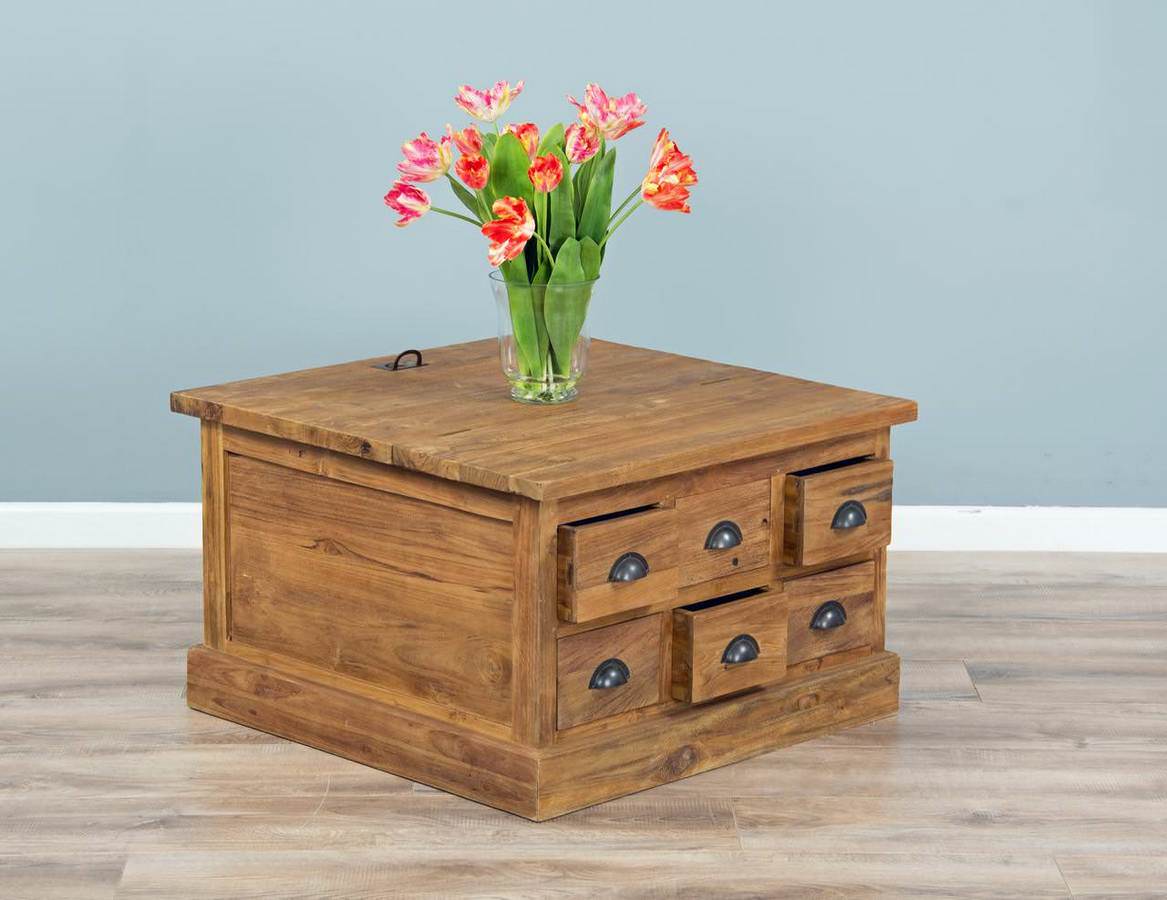 Reclaimed teak deals 6 drawer dresser