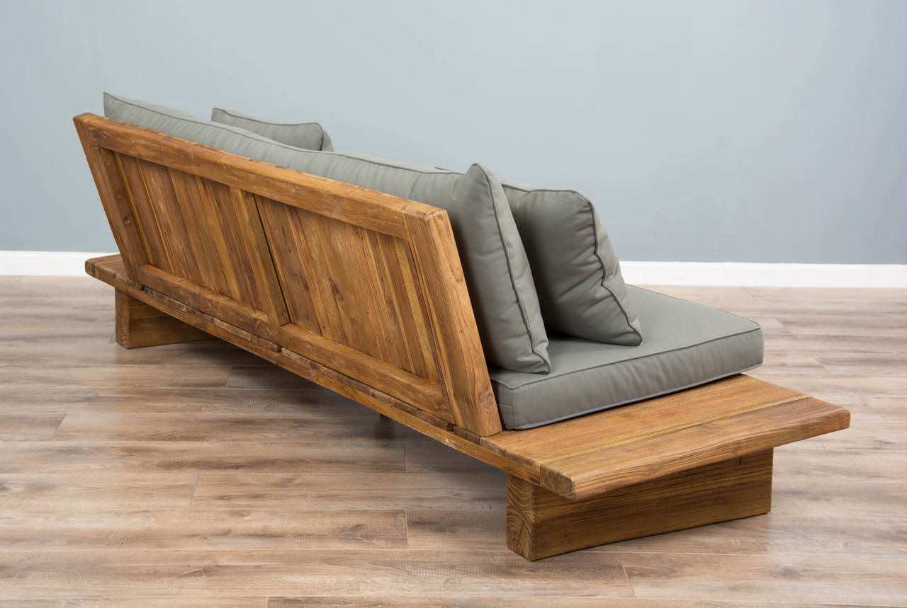 Teak wood wooden sofa sale