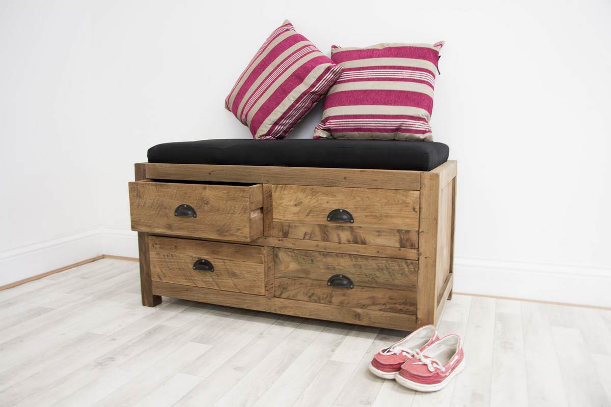 New hall seat super storage solution! Sustainable Furniture