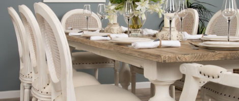 French dining table