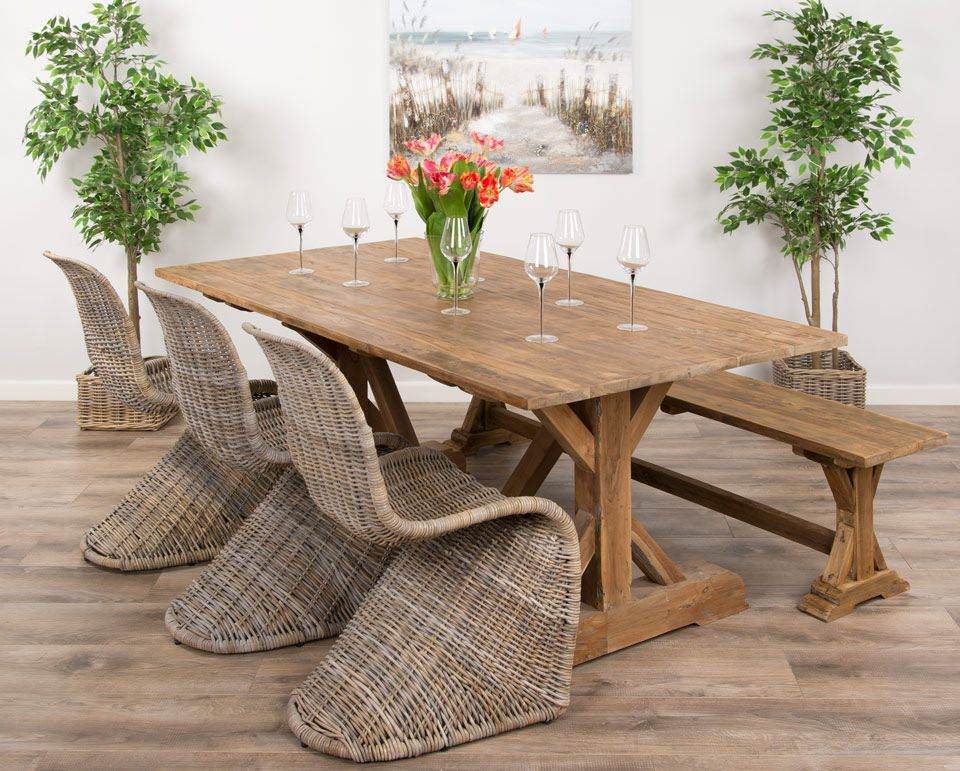 Reclaimed Wood Furniture Sustainable, Eco Friendly Dining Chairs