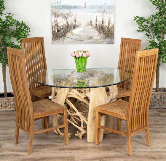 Saturday Kitchen Glass Dining Table Sustainable Furniture