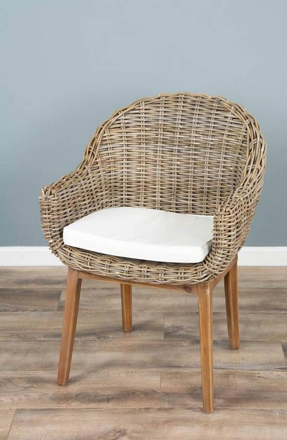 Kubu Wicker Scandi Armchair Sustainable Furniture